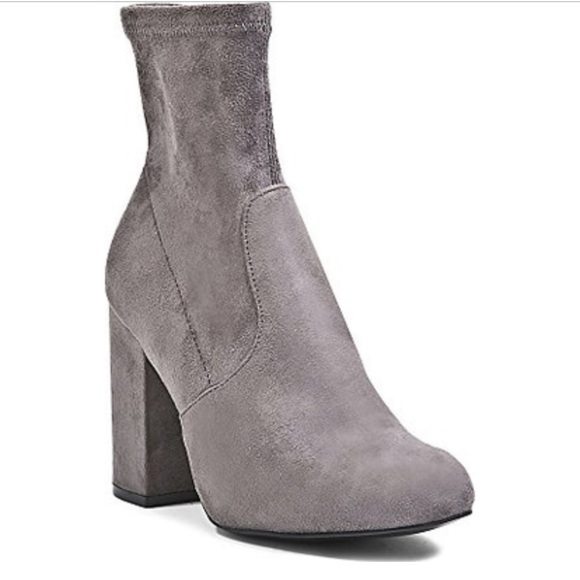 steve madden grey ankle boots